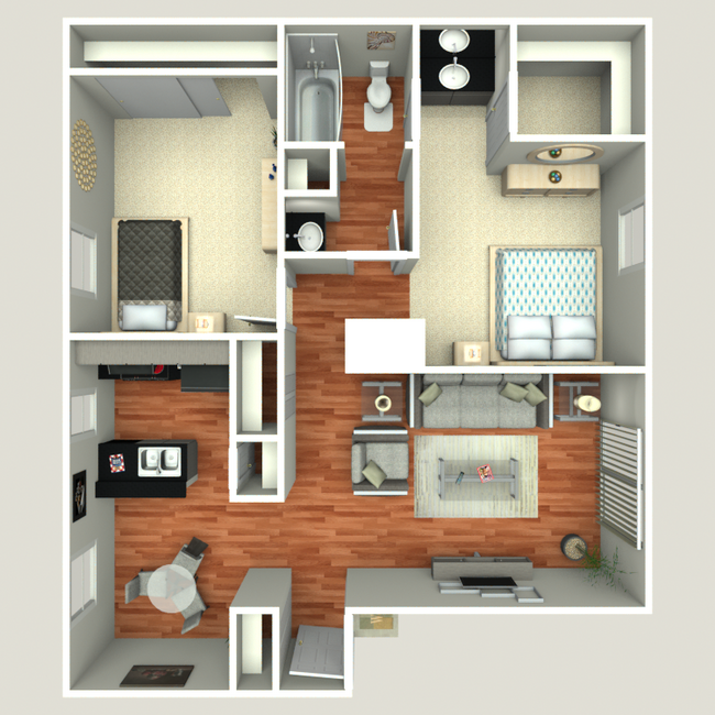 Floorplan - Forest Oaks