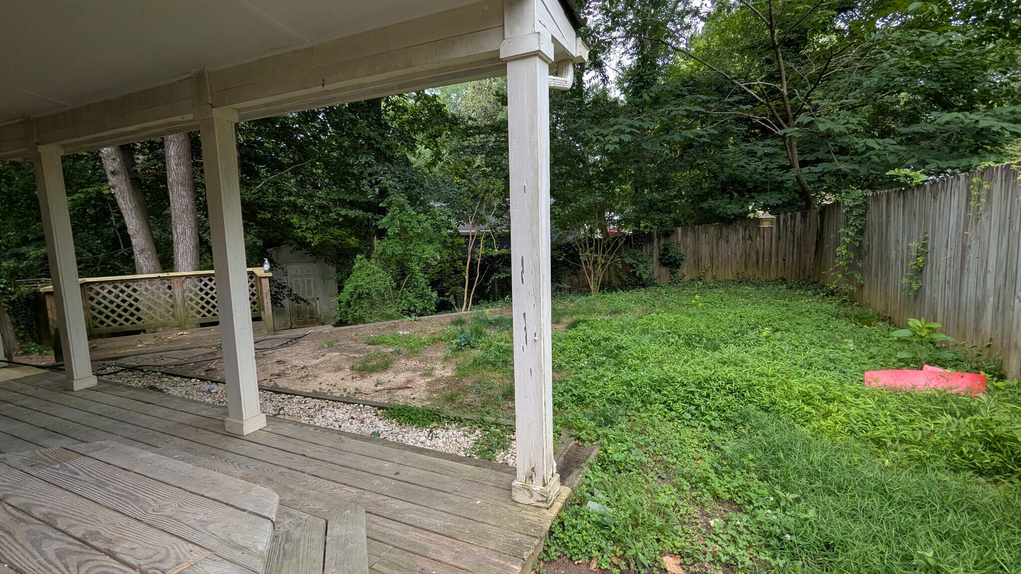 Fenced in Back Yard - 7413 Edenwood Ln