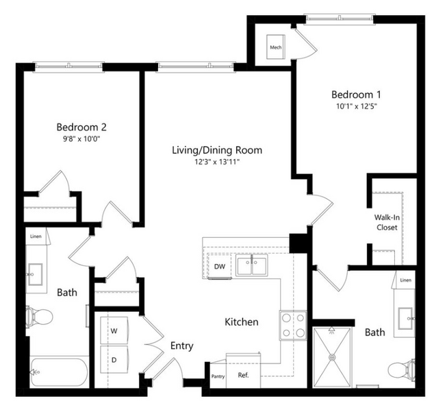 Floorplan - Arbor Court