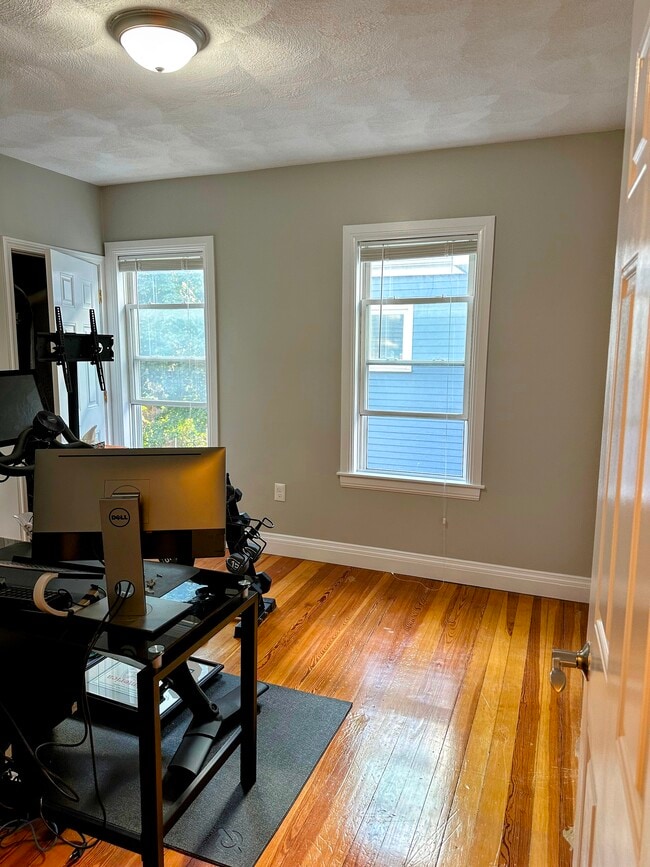 Bedroom #3 - newly painted walls, trim - 20 Princeton St