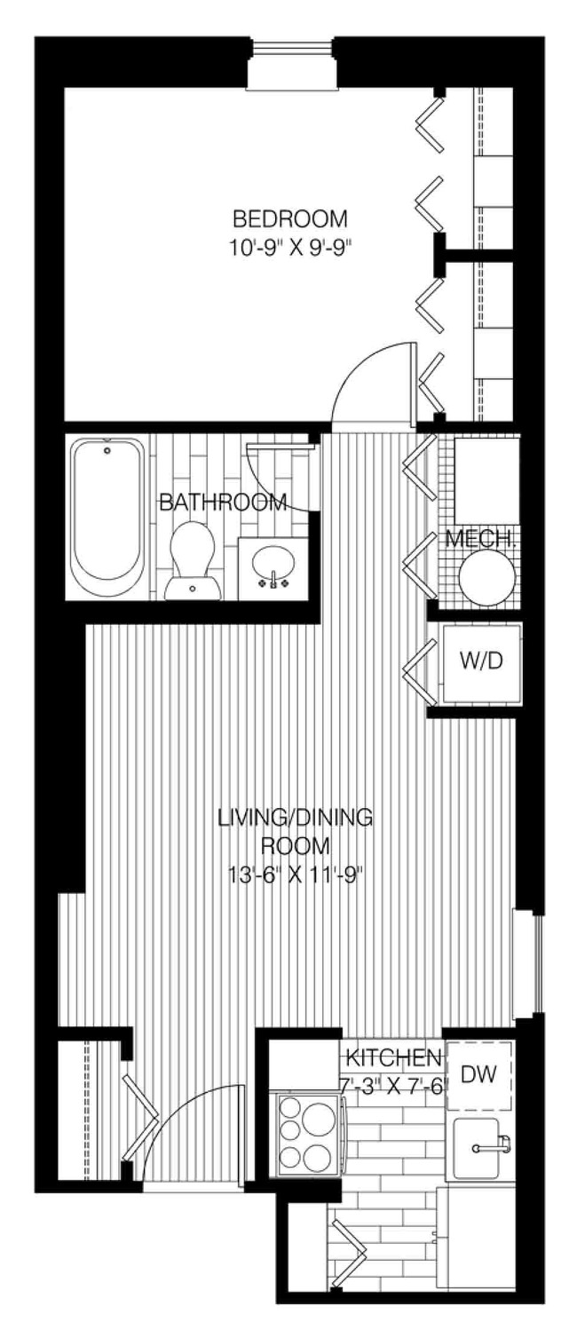 Floorplan - Trinity Row