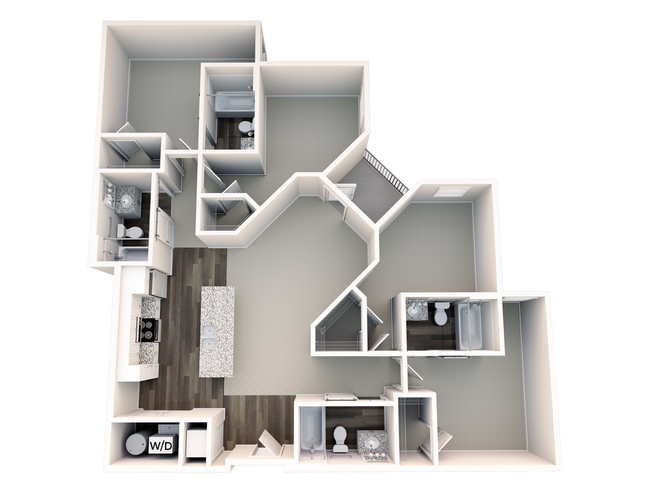 4.3 Floorplan Unfurnished - Statehouse Highline