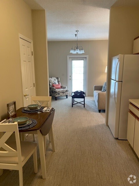 entry through the the kitchenette - Sunabella Senior Living