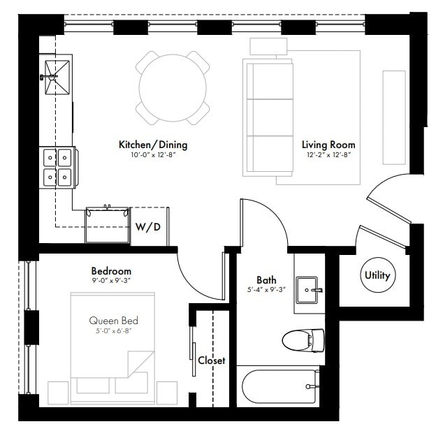 Apartment Type B - Harbor Flats
