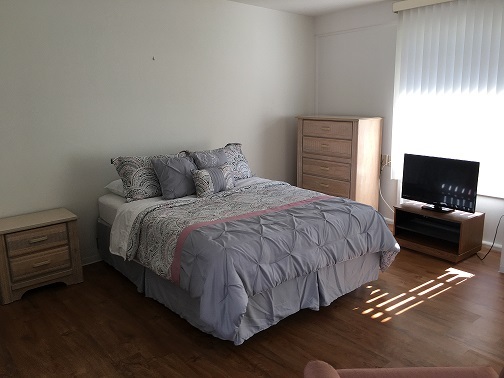 Studio; Sleeping Area - 7552 Grand Blvd