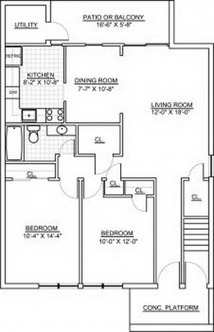 Klockner Woods Two Bedroom - Klockner Woods