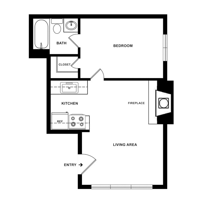 Floorplan - Arbor Place Apartments