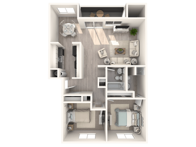 Floorplan - Courtyards at Cedar Hills