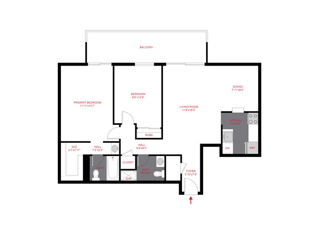 Floorplan - 1280 Lafayette