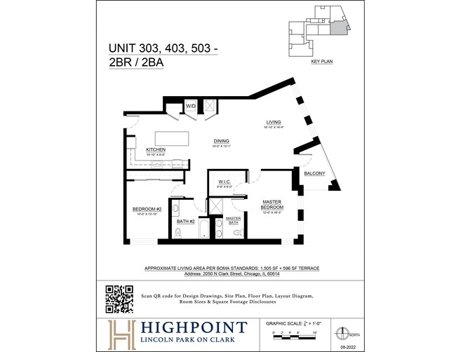 Floorplan - HIGHPOINT Lincoln Park on Clark