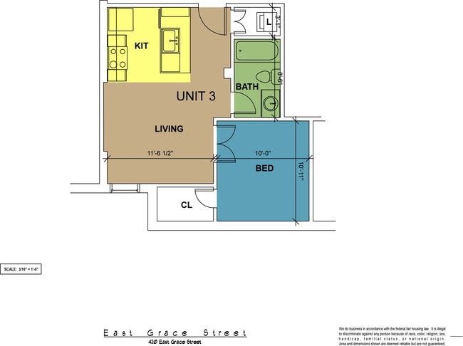 Floorplan - 420 Place