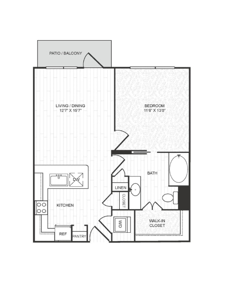 Floorplan - Moda Apartments