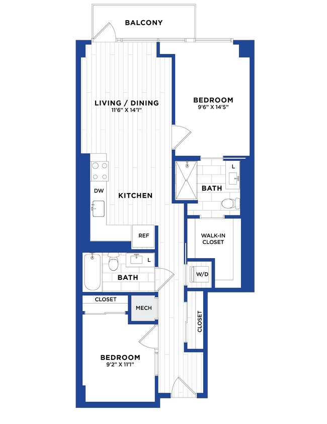 Floorplan - Park + Ford