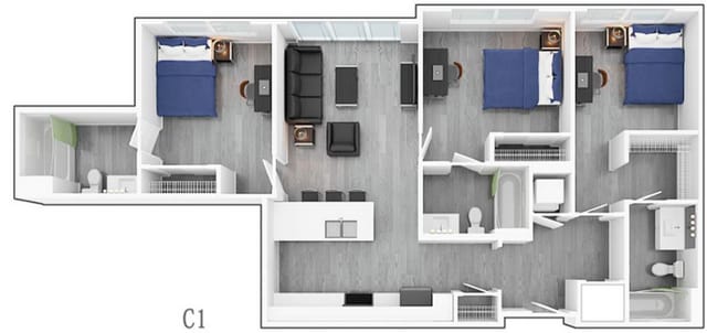 3 Bedroom - Park Place Denton
