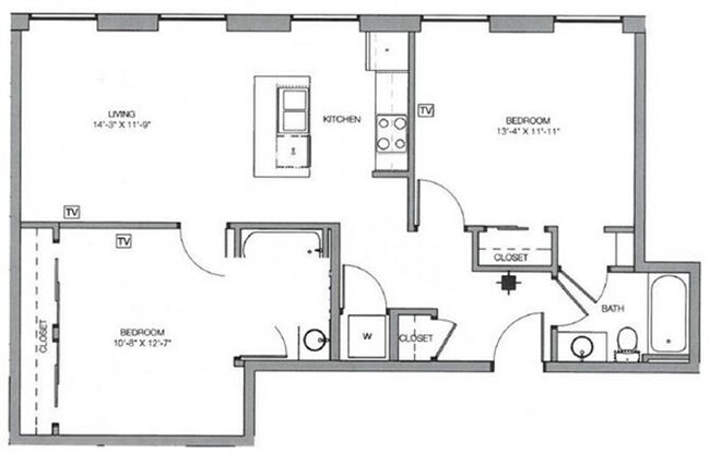 Floorplan - Textile Lofts