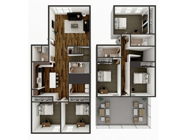 E2 Townhome - 1008 S. 4th