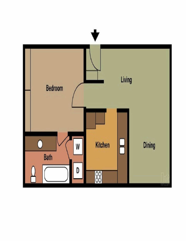 Floorplan - Athens Townhomes