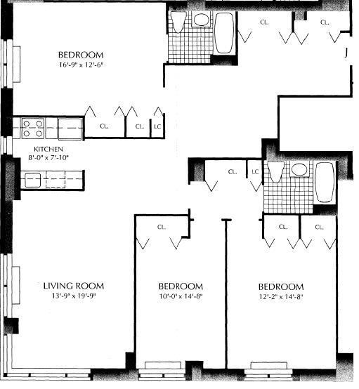 Floorplan - 200 East 87th Street