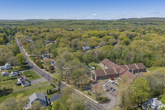 Aerial Photo - Steven Woods Apartments