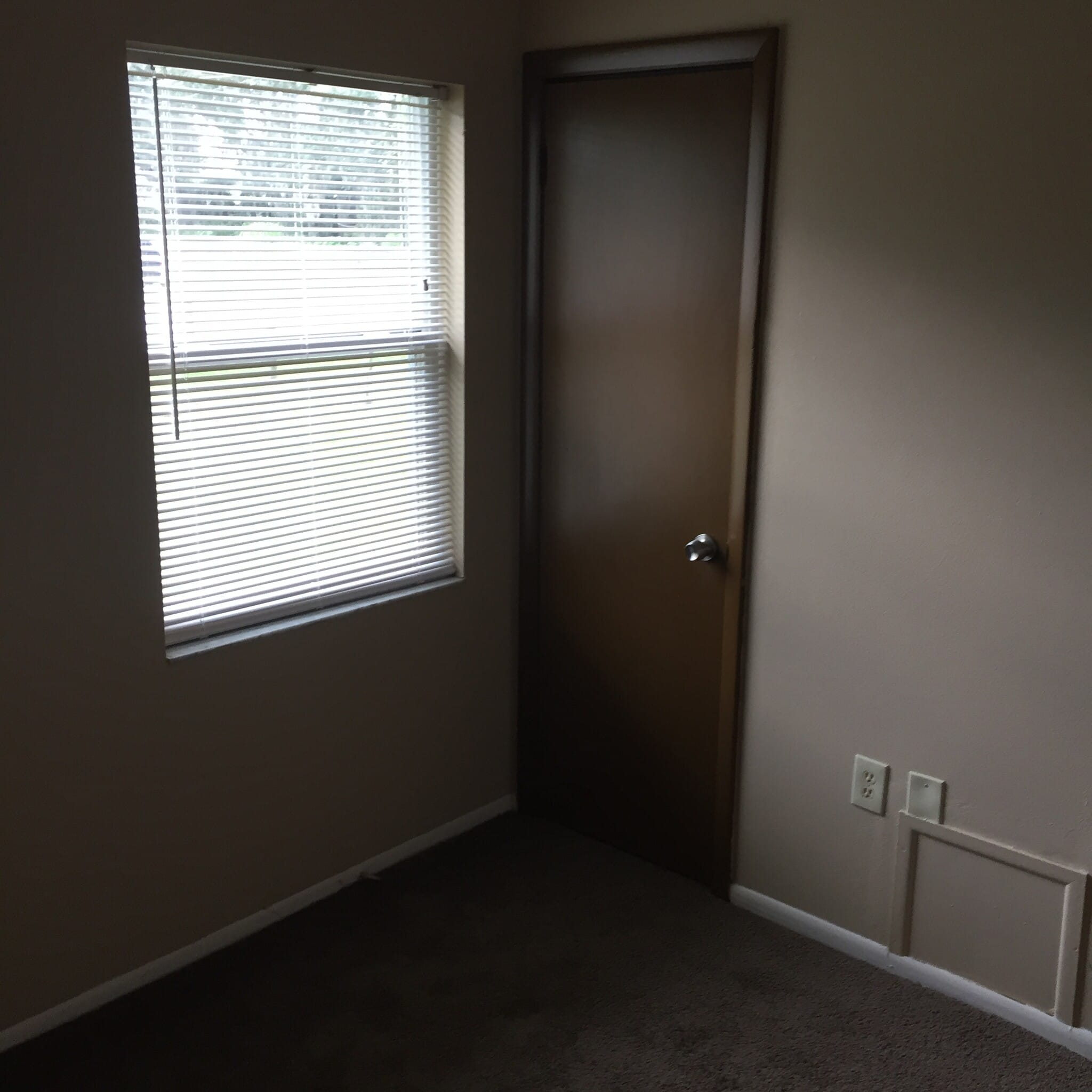 Bedroom. Freshly painted with newer carpet. - 2418 S San Gully Rd