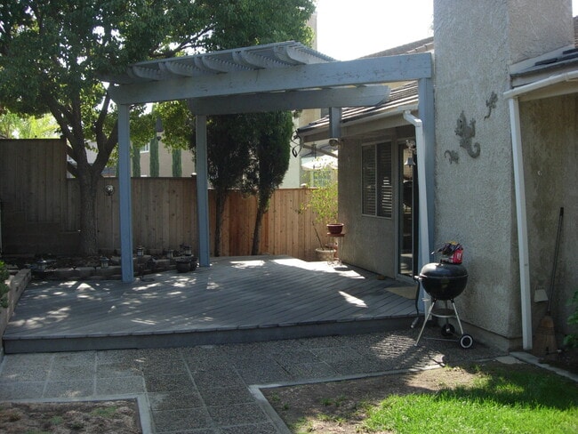 Back yard and patio - 10750 Spyglass Dr