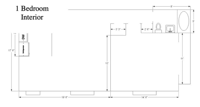 Floorplan - Garner House Apartments
