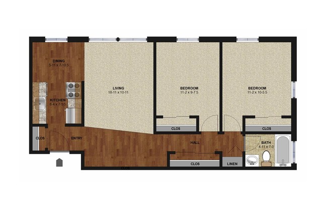 Floorplan - L7 Flats