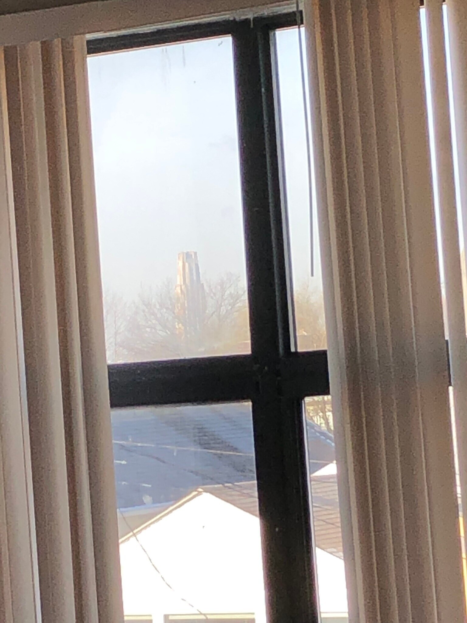 View of Cathedral of Learning from LR - 367 Lehigh Ave