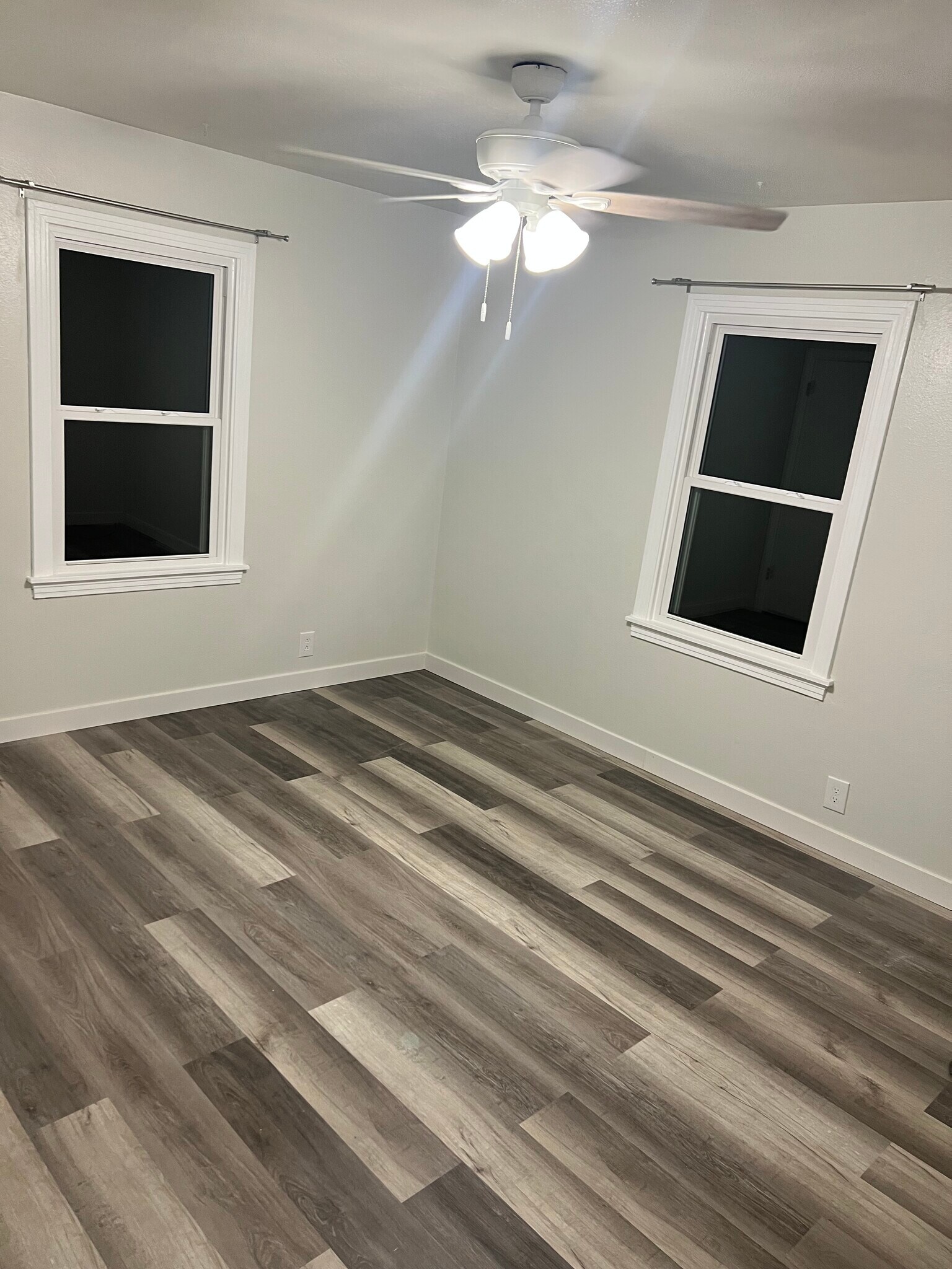 Bedroom (new floors throughout) - 503 S Franklin Ave