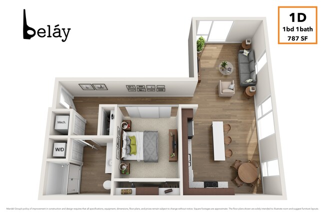 1D - Belay Apartments