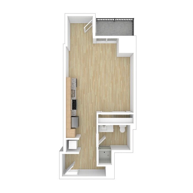 Floorplan - The Studio Park Tower