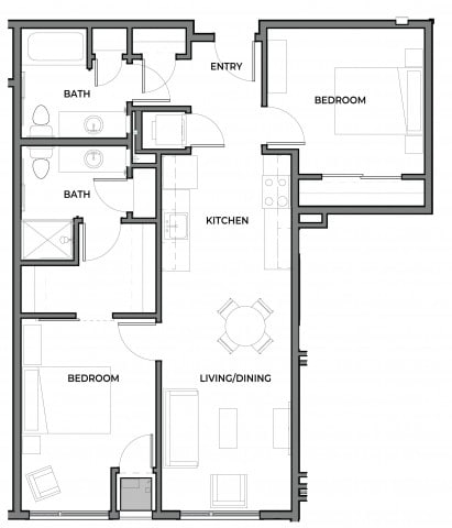 Floorplan - Global Pointe Senior Community