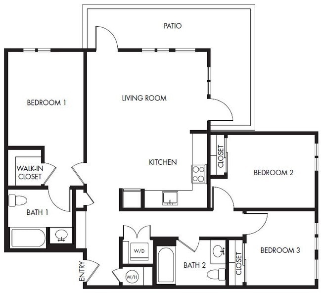 Floorplan - 8000 Uptown