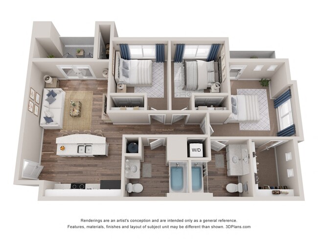 Floorplan - Southside Townhomes