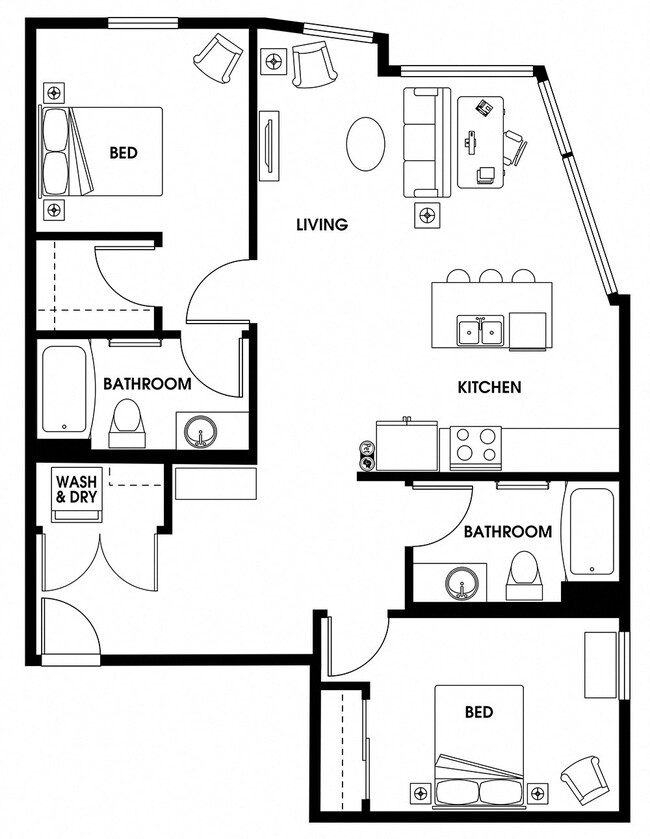 Floorplan - District Flats