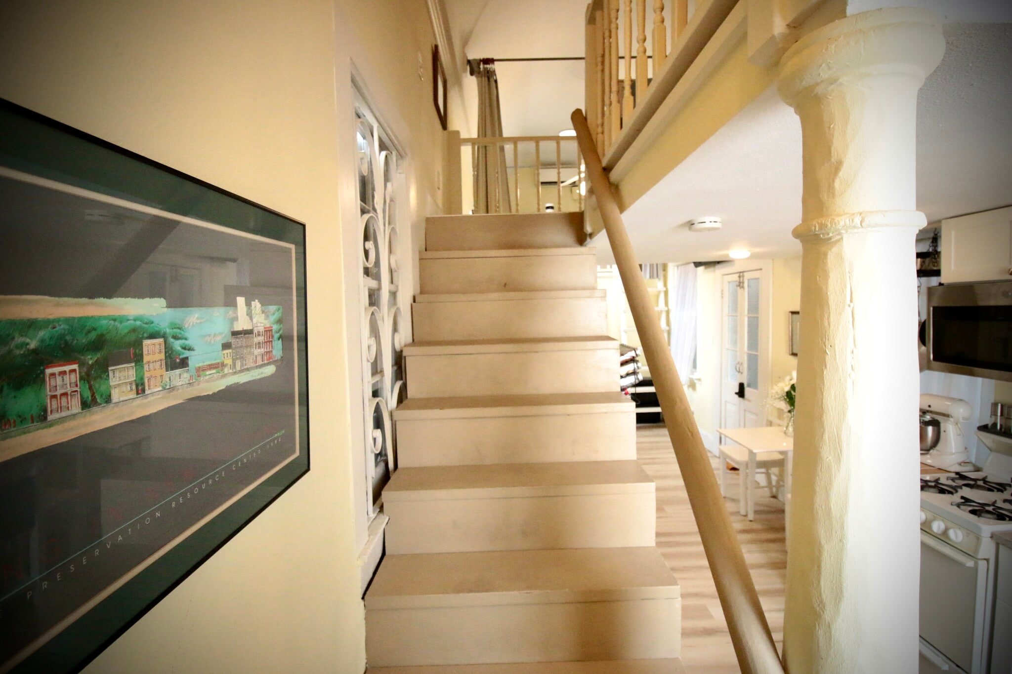 Loft#1 stairs - 1039 Henriette Delille St