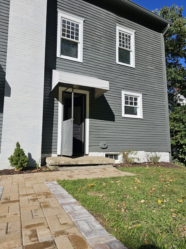 back walkway and entrance - 9 Maple St