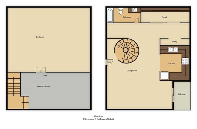 Floorplan - Ocean Elements at Alamitos Beach Apartments