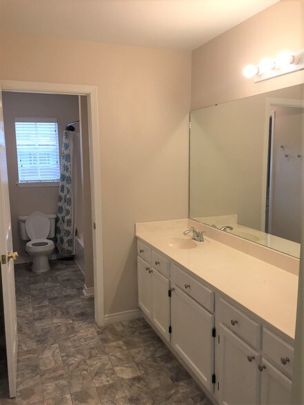 master bedroom vanity and bathroom - 544 Cedarwood Dr