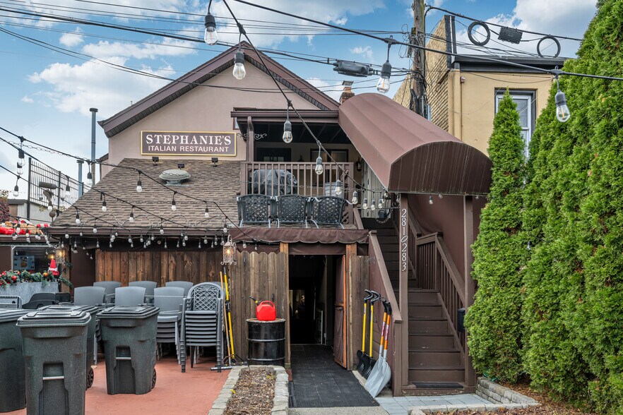 Covered Staircase to unit - 281 Bloomfield Ave