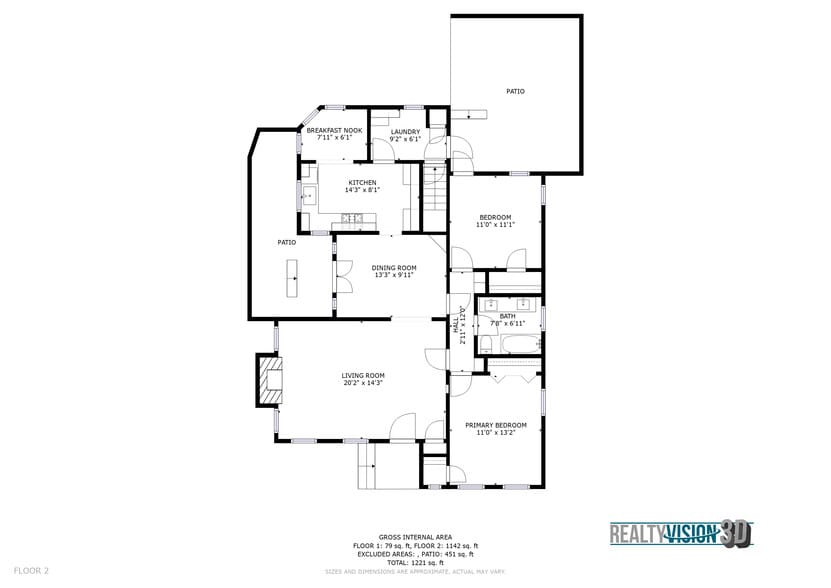 Floorplan - 587 Prescott St