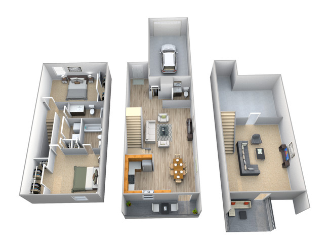 Floorplan - Pine Meadow Townhomes