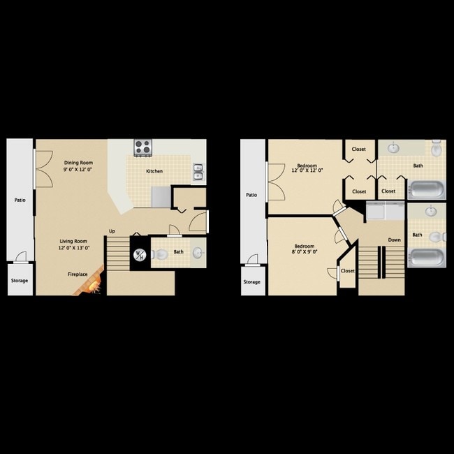 2BR/2.5 - Knowlton Apartment Homes