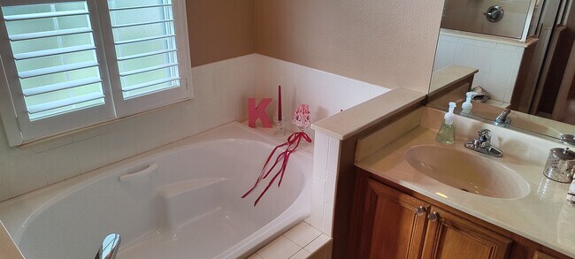 Primary bathroom Garden tub - 3602 Westover Cir