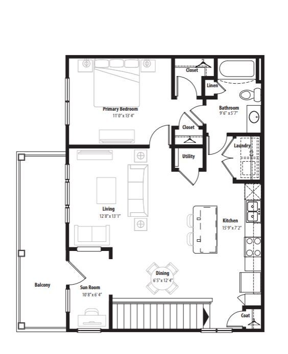 Floorplan - Ridge at Castle Rock Apartments