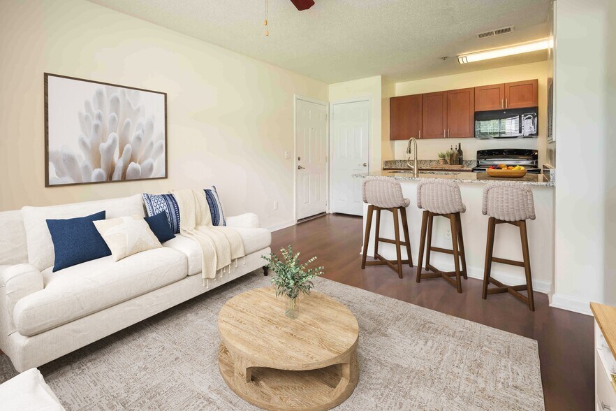 One Bedroom Living Room - Abbotts Run