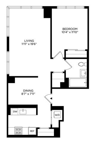 Floorplan - Lincoln at Bankside