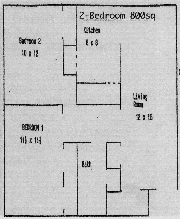 Floorplan - La Salette Apartments