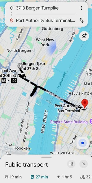 NYC Route - 3713 Bergen Tpke