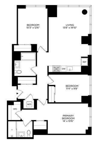 Floorplan - Lincoln at Bankside